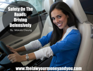 Portrait of smiling woman sitting in front seat of car